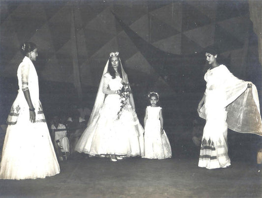 THE FIRST FASHION SHOW OF INDIA