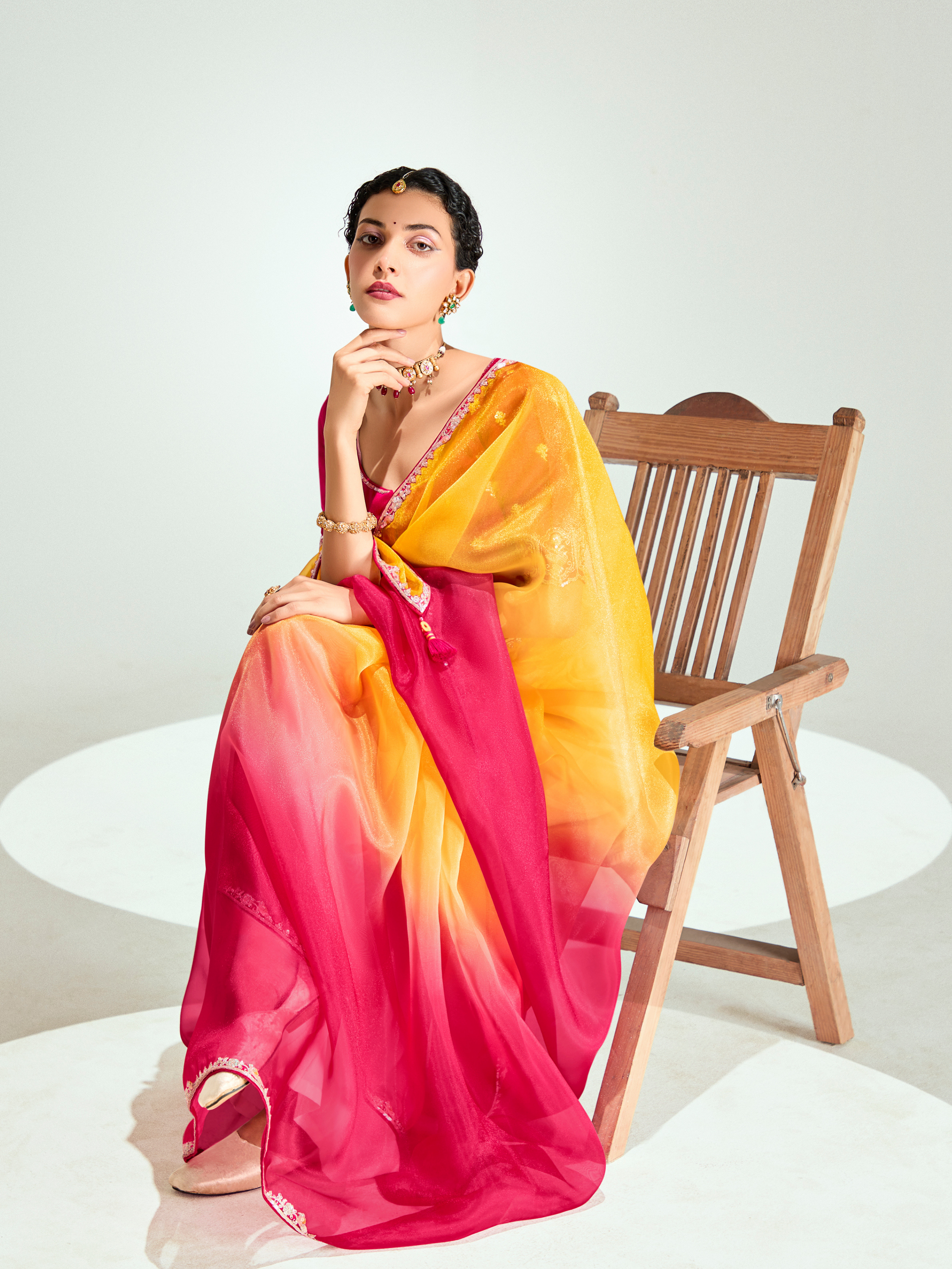 Organza Saree