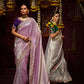 The Lavender Haze Banarasi Saree with Royal Purple Blouse