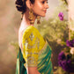The Tropical Bloom: A Symphony of Green and Gold