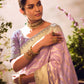 The Golden Lavender Serenade: A Dream Woven in Silk