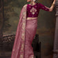 ROSE DESIGNER ORGANZA SILK SAREE