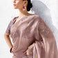 Gulnaar Dusty Rose Soft Silk Saree
