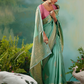 Aakashika Dola Silk Saree in sky blue