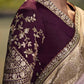 ROSE PINK PURE DOLA SILK FLORAL SAREE