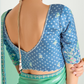 Sky Blue Shade Organza Saree