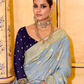 Swarna Silk Banarasi Saree In Grey