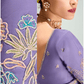 Zehra Organza Tissue Saree In Pink And Lavender