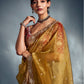 Pure Organza Saree with Heavy Border Work