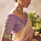 The Golden Lavender Serenade: A Dream Woven in Silk