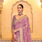 Gulnaar Silk Banarasi Saree In Rose