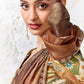 Mayura Olive Bronze Ombre Soft Silk Saree