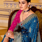 Neerla Silk Banarasi Saree In Blue