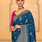 Neerla Silk Banarasi Saree In Blue