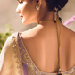The Golden Lavender Serenade: A Dream Woven in Silk