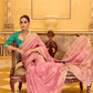 Parnika Silk Banarasi Saree In Pink
