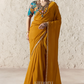 Surkhika Soft Silk Saree Orange Brown