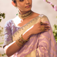 The Golden Lavender Serenade: A Dream Woven in Silk