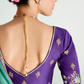Purple Shade Organza Saree