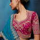 Neelratna Crepe Silk Saree Blue