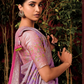 Purple Silk Saree – By Kimora