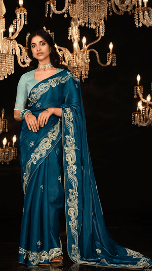 THE ROYAL SPELL- A Symphony in Blue and Silver - Kimora.in