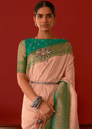 Nargis - The Timeless Symphony in Woven Silk