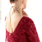 Red Silk Saree with Matching Blouse