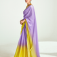 Yellow Shade Organza Saree