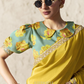 Vasantika Soft Silk Saree Yellow For Haldi