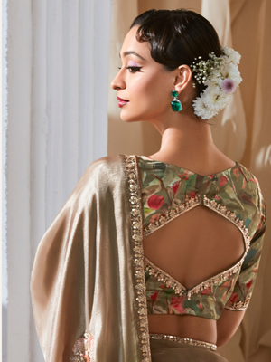 Olive green Saree: Effortless Elegance for Every Occasion