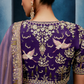 Wisteria Gadwal Tissue Silk Saree Purple