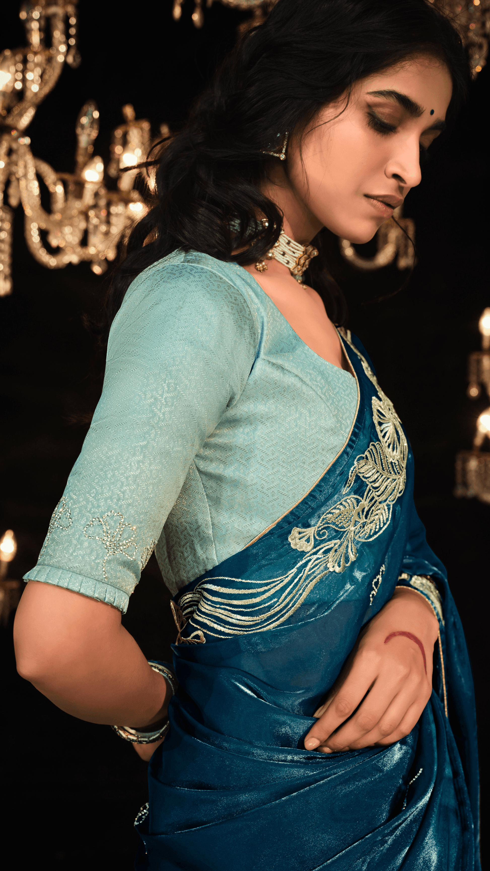 THE ROYAL SPELL- A Symphony in Blue and Silver - Kimora.in