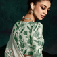 Neerja Noor Tissue silk saree in Green