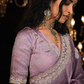 Lilac Luxe Premium Tissue Saree In Lilac