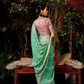 The Sea Green Serenity Saree By Kimora