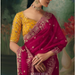 Gulabi Rani Tissue Silk Saree with Zari & Sequin Embroidery