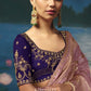 Aadhya Weaving Handcrafted Saree In Blush Pink
