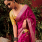 Pink Silk Saree – By Kimora