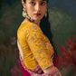 Gulabi Rani Tissue Silk Saree with Zari & Sequin Embroidery