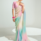 Multi Shade Organza Saree