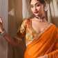 Orange Saree: Effortless Elegance for Every Occasion