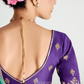 Triveni Rang Organza Tissue Saree In Turquoise