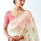 White Silk Saree