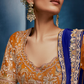 Mayurang Crepe Silk Saree Royal Blue