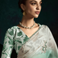 Neerja Noor Tissue silk saree in Green