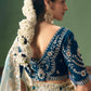 Mirai Fancy Tissue Rich Embroidered Saree In Pastel Green