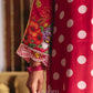 Kimora's Pure Muslin Floral Polka Rakhi Special Suit In Red