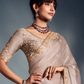 Bridge Pure Organza Embroidered Saree