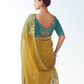 Yellow Silk Saree
